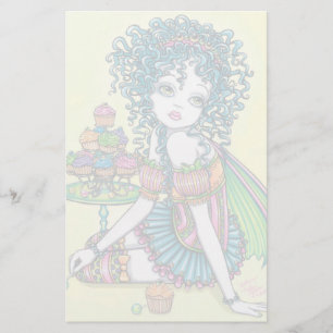 "Butterblume-" Schalen-Kuchen-feenhaftes Briefpapier
