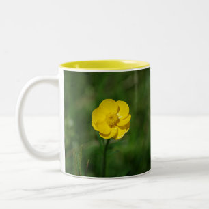 Butterblume-Tasse Zweifarbige Tasse
