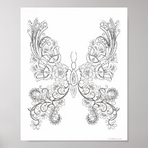 Butterblumen #17 Fantasy Coloring