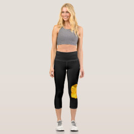 Buttercup Blume lecapcna Capri Leggings