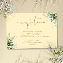 Buttercup Gelbgrün Hochzeitsempfang