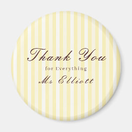 Buttercup - Personalised Thank You Teacher Magnet