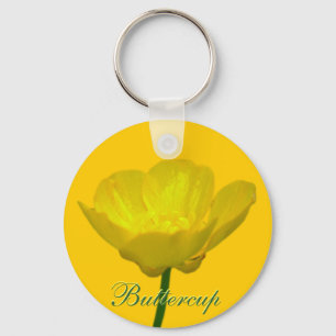 Buttercup Schlüsselketten Gelbe Wildblume Geschenk Schlüsselanhänger