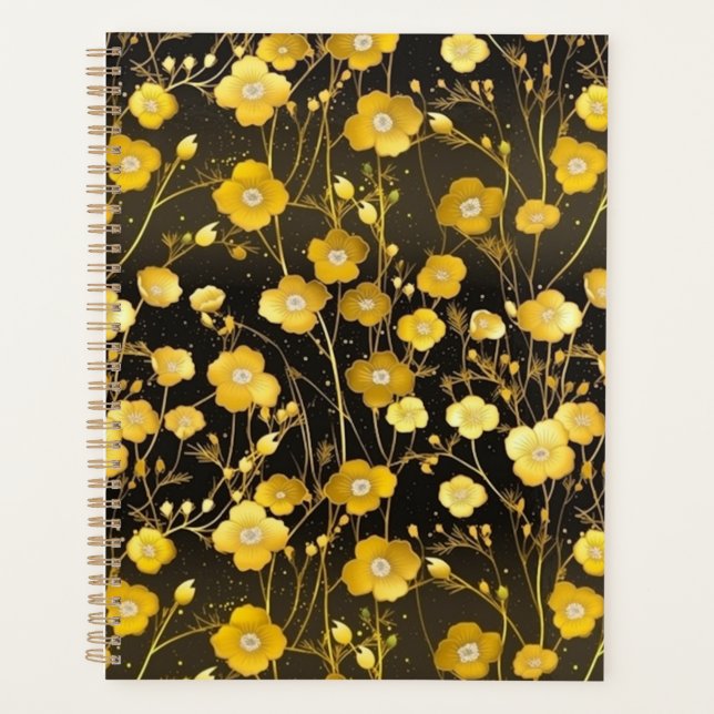 Buttercups Chiyogami Planner Planer (Vorderseite)