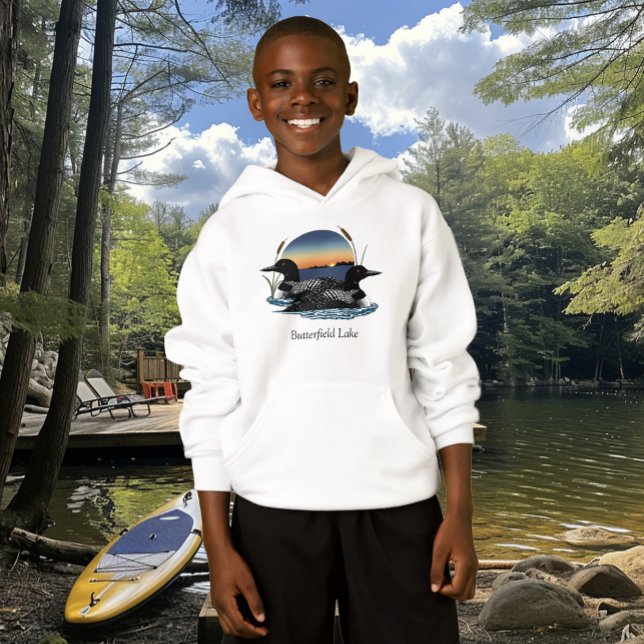 Butterfield Lake Loon Pair Hoodie (Von Creator hochgeladen)