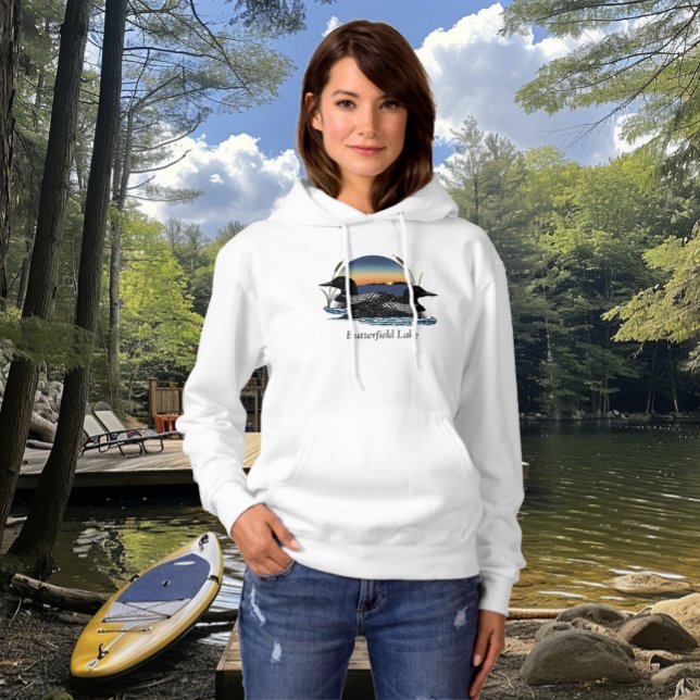 Butterfield Lake Loon Pair Hoodie (Von Creator hochgeladen)