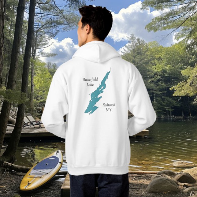 Butterfield Lake Redwood New York Hoodie (Von Creator hochgeladen)
