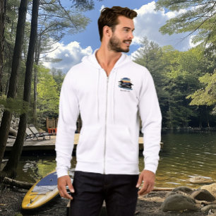 Butterfield Lake Tauchervögel-Paar Hoodie