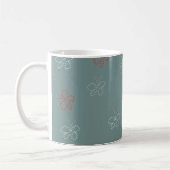 Butterfisch Stars Sage Green Kaffeetasse (Links)