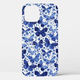 Butterfisch Watercolor Blue Case-Mate iPhone Hülle