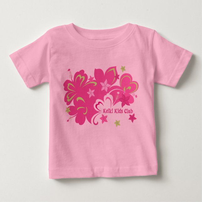 Butterflibiskus Kleinkind-T-Shirts Baby T-shirt (Vorderseite)