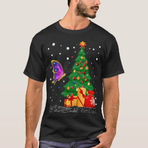 Butterfliegen Lover Geschenke Weihnachtsmannmütze T-Shirt