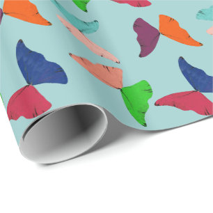 Butterfliegen ~Roll Gift Wrapping Paper CHANGE FAR Geschenkpapier