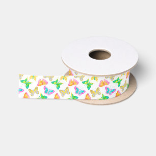 Butterfliegen Satin Ribbon Satinband