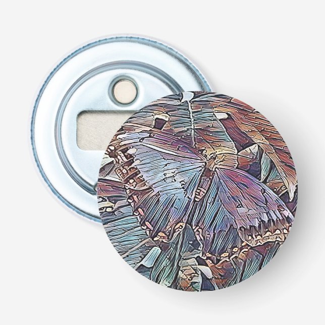 BUTTERFLIES ABSTRAKT FLASCHENÖFFNER (Vorderseite)