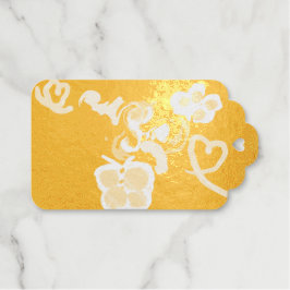 Butterflies and Roses valentine  Geschenkanhänger