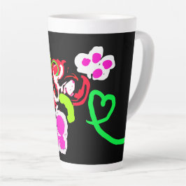 Butterflies and Roses valentine  Milchtasse