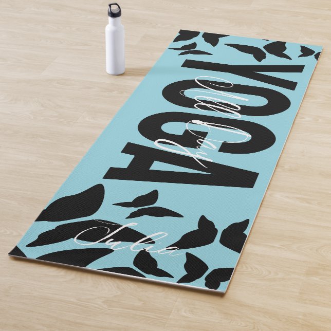 Butterflies Any Color Personalized Name Yoga Mat Yogamatte (Beispiel)
