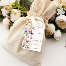 Butterflies Brautparty Lavendel danke Ihnen