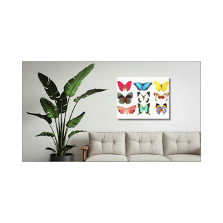 Butterflies Canvas Print Leinwanddruck