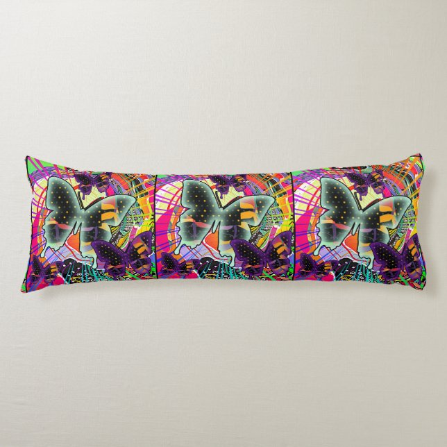 Butterflies Galore Seitenschläferkissen (Vorderseite)
