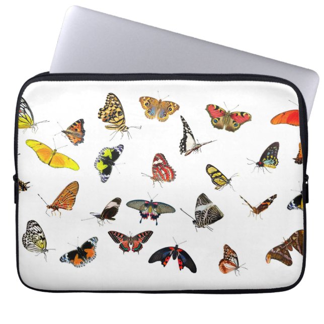 BUTTERFLIES LAPTOPSCHUTZHÜLLE (Vorderseite)