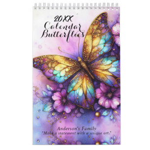 Butterflies-Malzeitalender Kalender