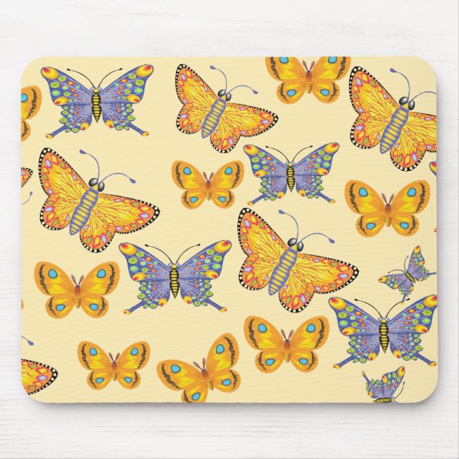 Butterflies Mousepad (Vorne)