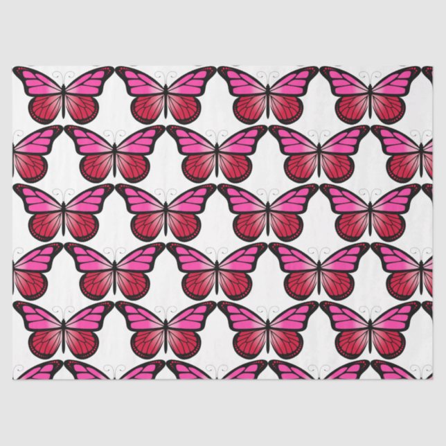 Butterflies-Serie Design 12 Seidenpapier (Vorderseite)