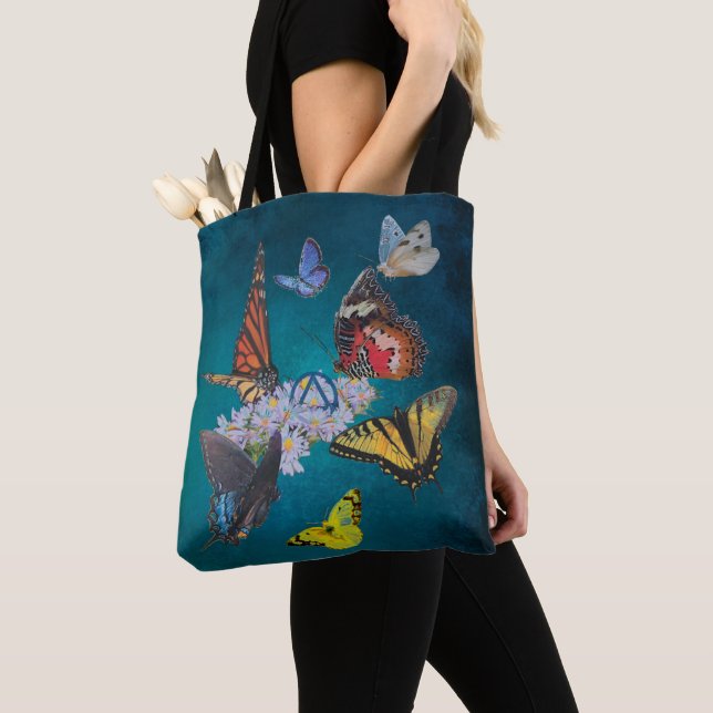 butterflies sobriety symbol Tote Bag (Von Nahem)