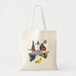 butterflies sobriety symbol Tote Bag Tragetasche