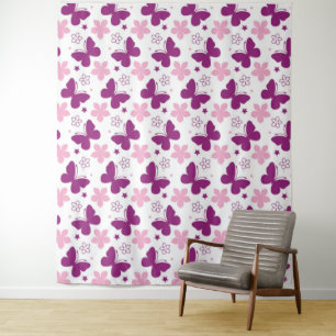 Butterflies-Tapestry Wandteppich