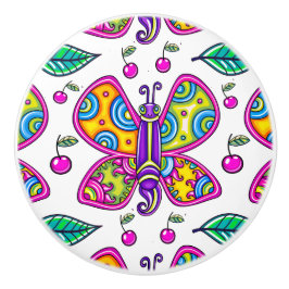 Butterfly 1 Keramik Knoblauch Keramikknauf