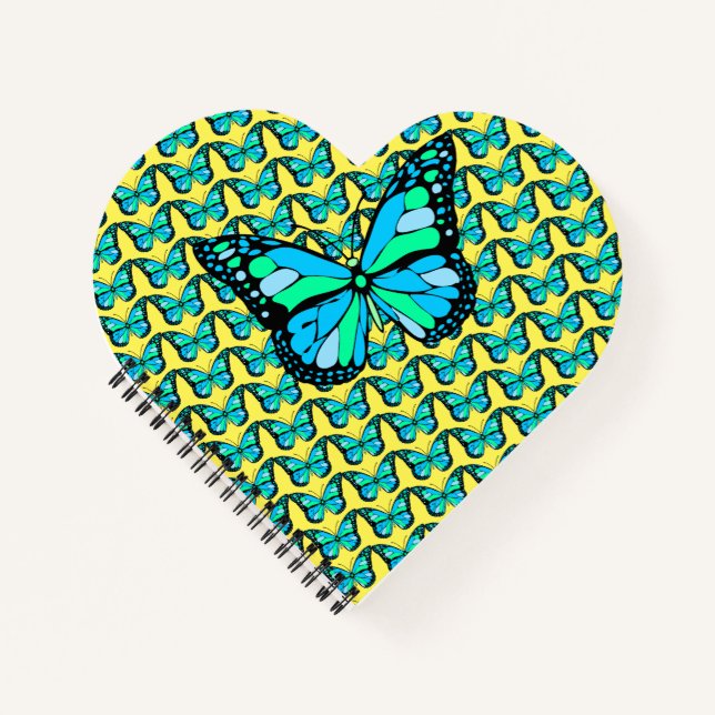 BUTTERFLY-21-NOTEBOOK NOTIZBUCH (Vorderseite)