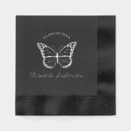 Butterfly-Abschluss Servietten Mit Folie