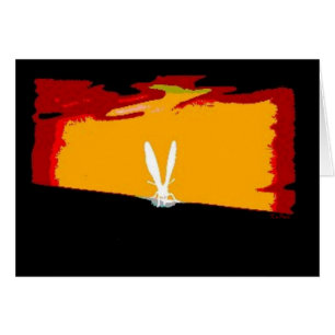 Butterfly Abstrakt l Red