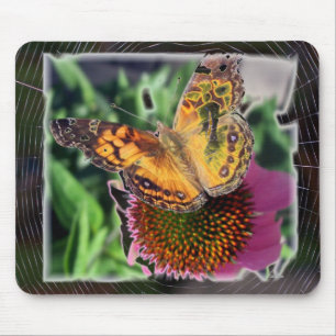Butterfly Abstrakte Fotografie Mousepad