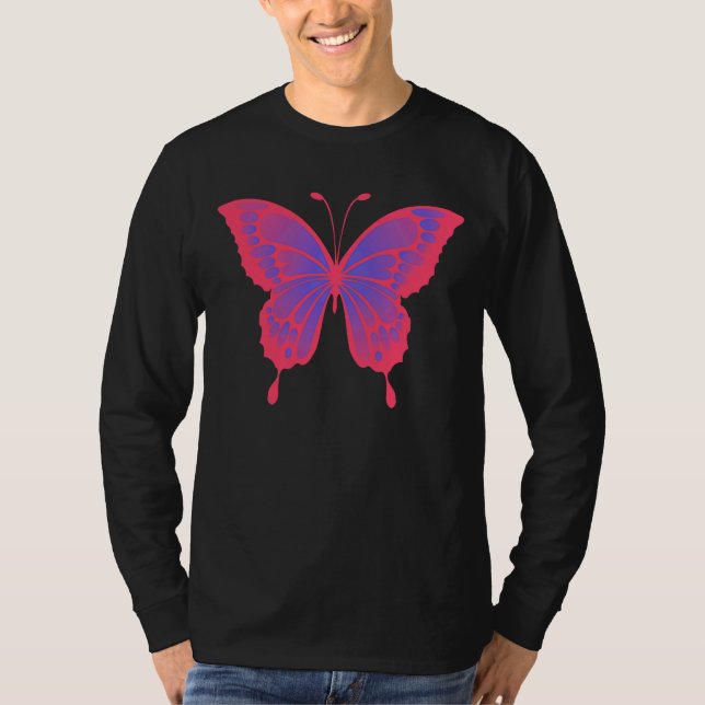 Butterfly aesthetic soft grunge T-Shirt (Vorderseite)