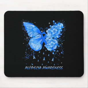 Butterfly Alopecia Sensibilisierungskampagne Mousepad