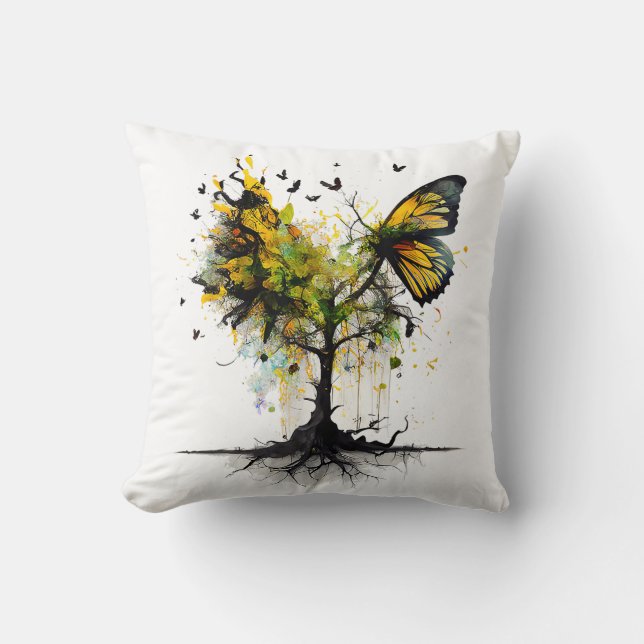 Butterfly Animal Creative Art Kissen (Vorderseite)