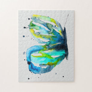 Butterfly Aquarell-Aquarell Puzzle