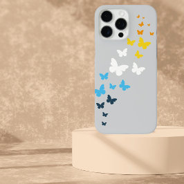 Butterfly AroAce Pride - AroAce Flag Colors iPhone 16 Pro Max Hülle