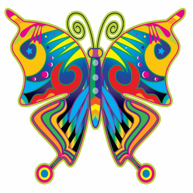 BUTTERFLY ART FOTOSKULPTUR ORNAMENT (Vorne)