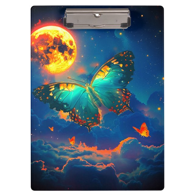 Butterfly Art Klemmbrett (Vorderseite)