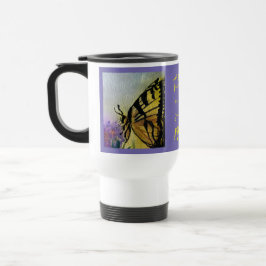 Butterfly Art Natur entfalten Lehrer denken Reisebecher
