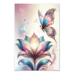 Butterfly Art Posters Dorm Zimmer Idee für Mädchen Fotodruck