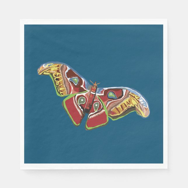Butterfly Art Serviette (Vorderseite)