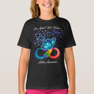Butterfly Autismus Bewusstsein - im April tragen w T-Shirt