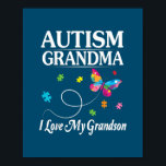 Butterfly Autismus Oma I Liebe mein Großvater Awar Poster<br><div class="desc">Butterfly Autismus Oma I Liebe mein Großvater Awaren</div>