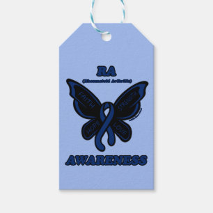 Butterfly/Awareness...RA Geschenktags Geschenkanhänger